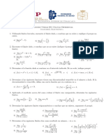 Ejercicios Unidad III Calculo 