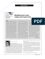 Middleware's Role, Today and Tomorrow: Trend Wars