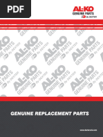 Al Ko Genuine Parts Catalog (Lit 775 00al)