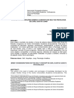 Breves Considerações Sobre o Conceito de Self Na Psicologia