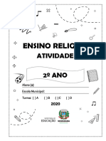 2o ANO Ensino Religioso Atividade 3