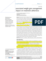 2017 Antipsychotic-Associated Weight Gain Management Strategies and Impact On Treatment Adherence