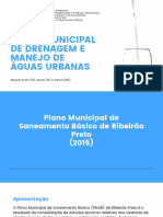 Plano Municipal de Drenagem e Manejo de Águas Urbanas