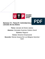 Semana 13 Derecho Empresarial 2023