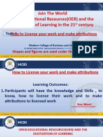 OER Licensing Your Work Topic 3