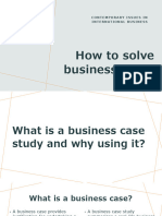 How To Solve Business Cases