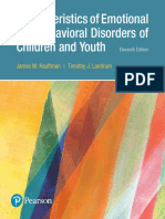 Characteristics of Emotional and Behavioral Disorders of Children and Youth by James M. Kauffman Timothy J Landrum