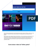 Baixar Video Do Twitter Online Gratis Com Twitter Downloader