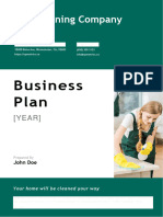 Cleaning Company Business Plan648