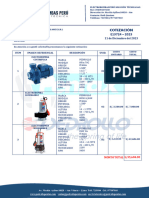 E13724 - 2023 HFM70C Electrobomba Centrifuga - BCM1550N Sumergible Pedrollo - Zxm1a Sumergible Pedrollo