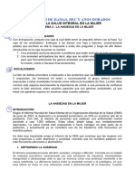 Tema 2. La Ansiedad en La Mujer