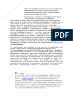 A Responsabilidade Social É Uma Estratégia Composta Por Ações Voluntárias de Empresas em Benefício Da Sociedade