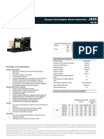 Groupe Électrogène Diesel Industriel - 50 HZ: Caractéristiques Générales