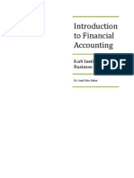 To Financial Accounting: Kns Institute of Business Studies