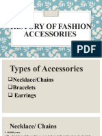 History of Fashion Accessories