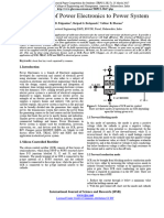 Application of Power Electronics To Powe