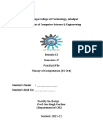 Lab TOC CS 501