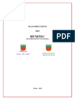 Plan Educativo Humtec 2024