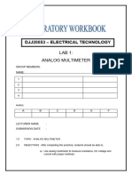 Lab1 (TE) - Multimeter-N