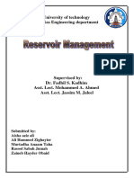 Reservoir Management