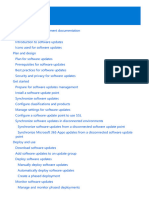 Software Update Management Documentation