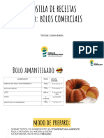 Bolos Regionais e Tradicionais - EGSIDB-1