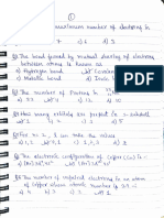 Unit 1, 2, 3 MCQs - Applied Chemistry