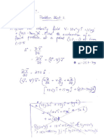 Fluid Sheet 2 Kinematics Solution