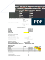 Trabajo de Diagrama de Gantt