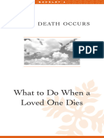 When Death Occurs