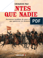 Antes Que Nadie Por Fernando-Paz