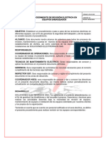 Procedimiento de Revisión Electrica en Equipos Energizados