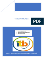 Tarea Virtual 1 Administracion