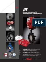 Data Sheet Triac Es, As, Ns Series Butterfly Valves