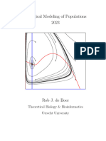 Biological Modeling of Populations