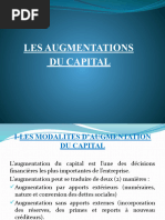 Augmentation Du Capital Social