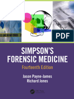 Jason Payne-James, Richard Martin Jones - Simpson's Forensic Medicine-CRC Press (2019)