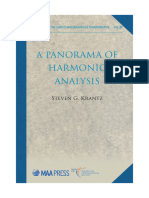 A Panorama of Harmonic Analysis