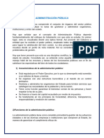 ADMINISTRACCION PUBLICA Y EDUCATIVA - Planeamiento