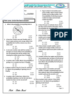 Assignment Mathematics Proba F3