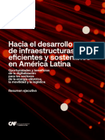 Hacia El Desarrollo de Infraestructuras Eficientes y Sostenibles en América Latina