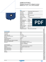 Capteur de Niveau Ultrason - XX9D1A1F1M12