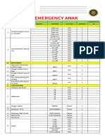 Daftar Paket Emergency Bayi