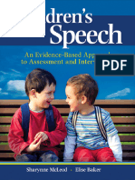 Sharynne McLeod, Elise Baker - Children - S Speech - An Evidence-Based Approach To Assessment and Intervention-Pearson (2017)