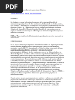 Modelo de Entrenamiento Deportivo para A - Alfredo Herrera Corzo