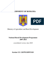 National Rural Development Programme 2007 - 2013 - June 2010