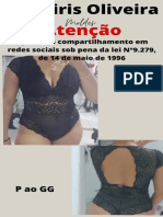 Body Luíza P Ao GG