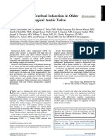 Giovannetti (2019) - Cognition and Cerebral Infarction in Older Adults After Surgical Aortic Valve Replacement