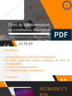 Le Droit de Consommation