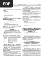 Normas Legales: Modifican Plano de Zonificación Del Distrito de Santa María Del Mar